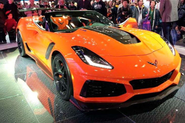Chevrolet Corvette ZR1 2019: el motor más potente montado jamás en un Corvette