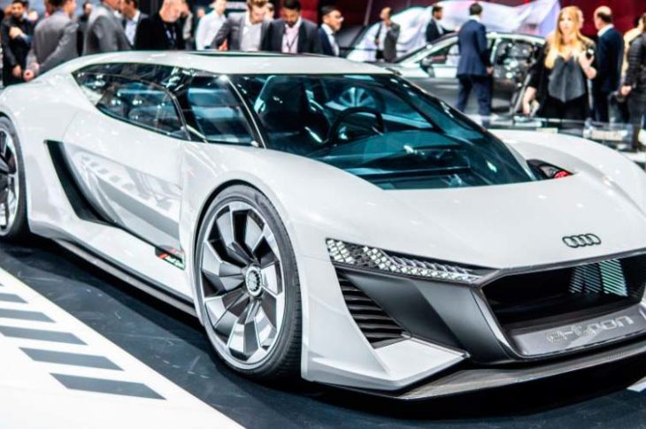 Audi PB18 e-tron 2018 un auto deportivo eléctrico