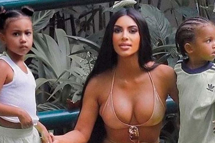 Kim Kardashian retoca en Photoshop a su hija de 5 años