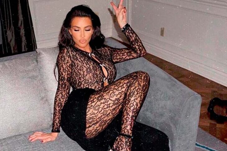 El sexy atuendo de Kim Kardashian en Instagram