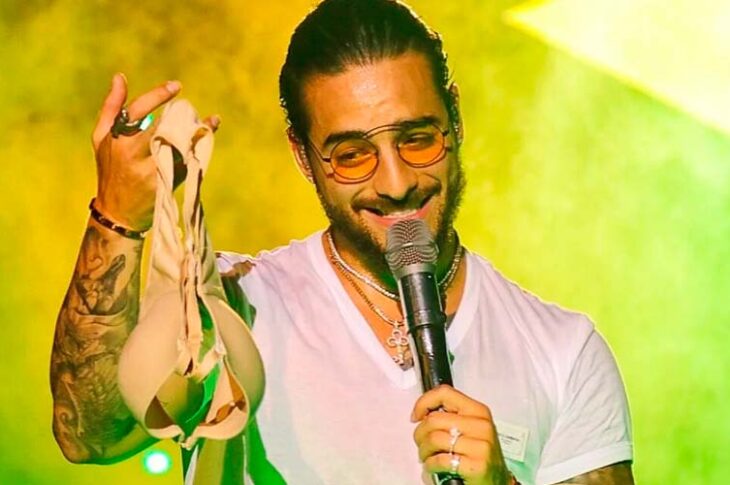 La reacción de Maluma al regalo que le hicieron sus fans