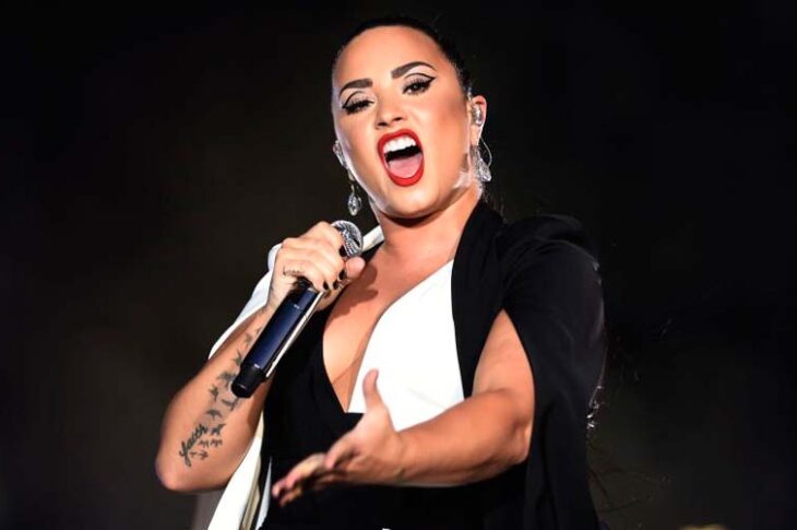 La obra de arte que Demi Lovato se tatuó en la espalda