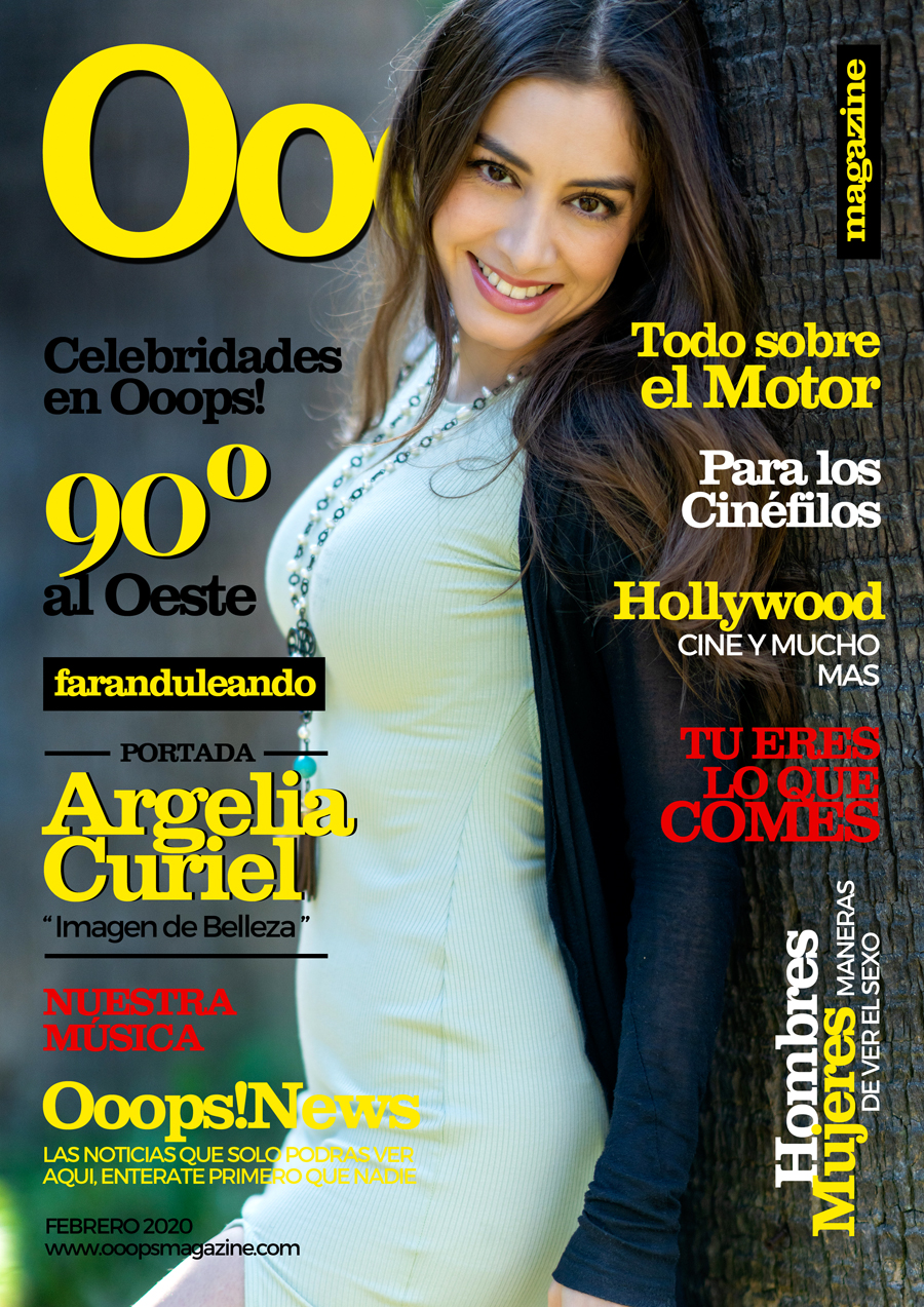 Argelia Curiel cover Ooops! Magazine