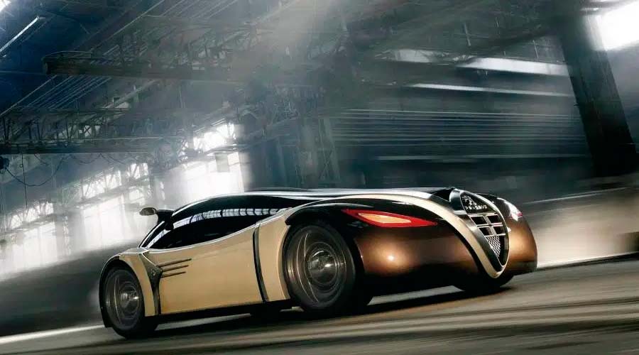 El auto prototipo de Peugeot con esencia de Bugatti