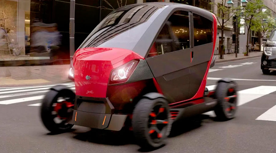 City Transformer, el pequeño urbano plegable y eléctrico