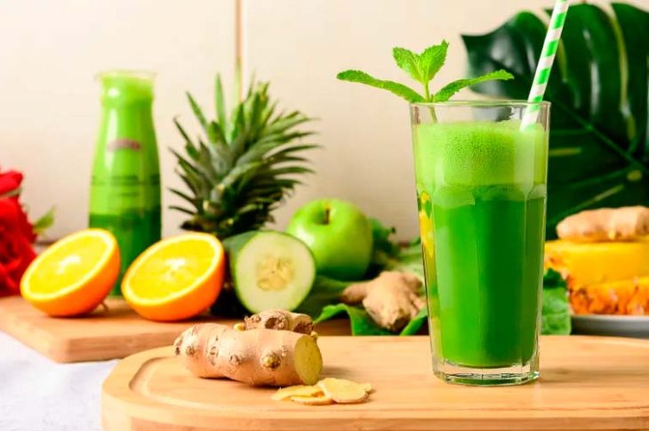 Utilidad de ingredientes de los jugos verdes y contraindicaciones