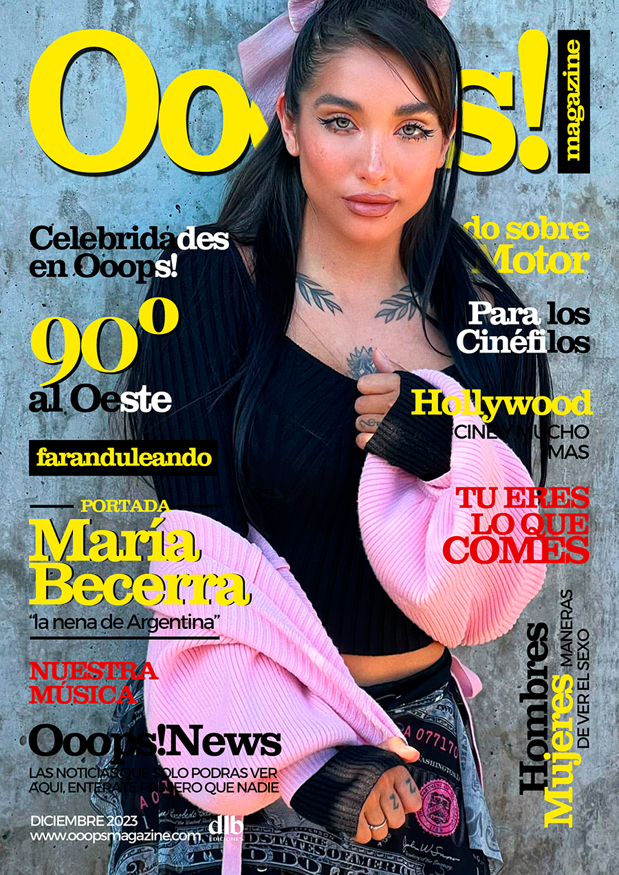 María Becerra Ooops! Magazine