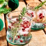 Truco navideño para cocteles y bebidas