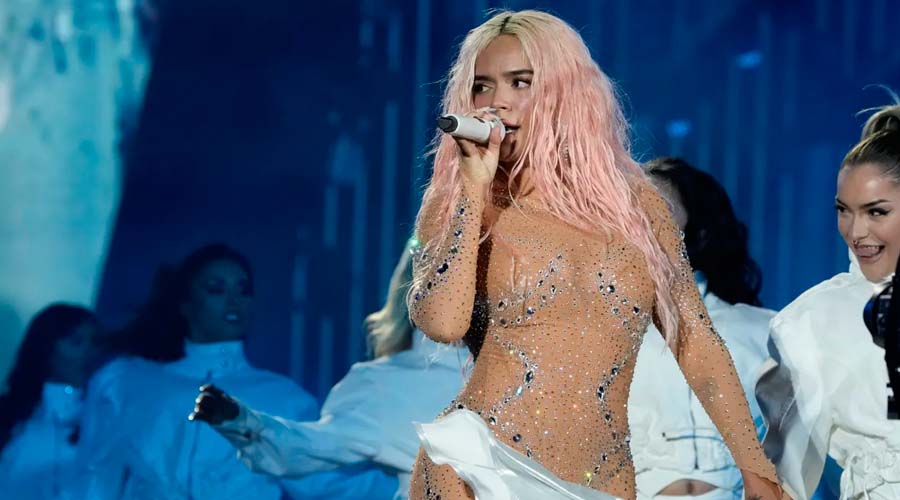 “Salomón, salude”: La frase de Karol G presentando a Feid