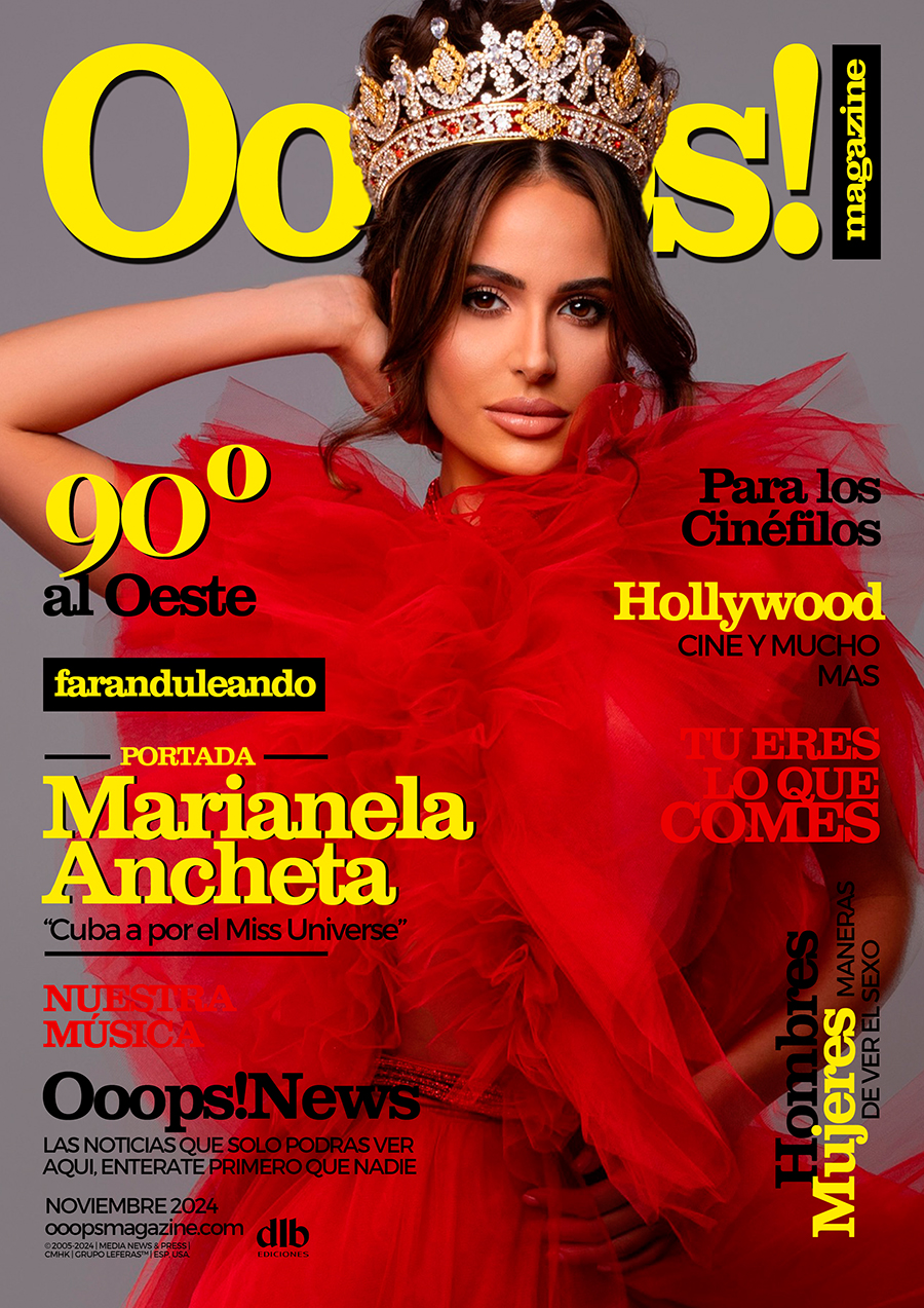 Marianela Ancheta cover Ooops! Magazine