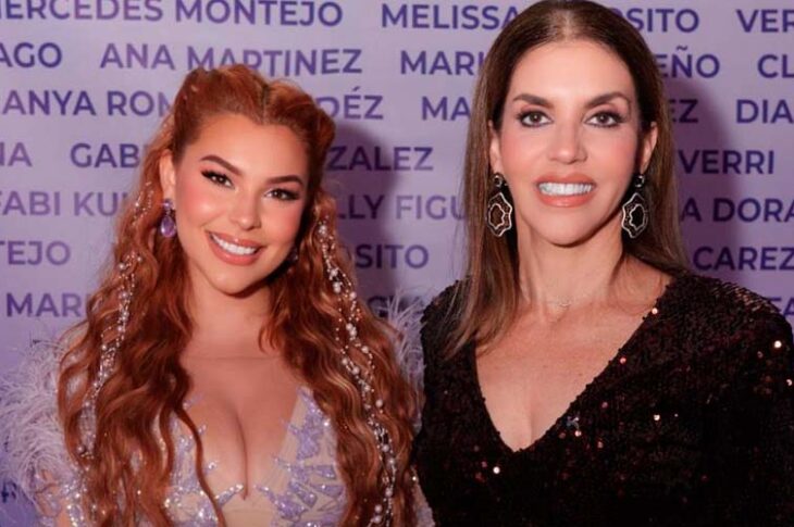 Genesis Díaz deslumbrante en Billboard Mujeres Latinas en la Música