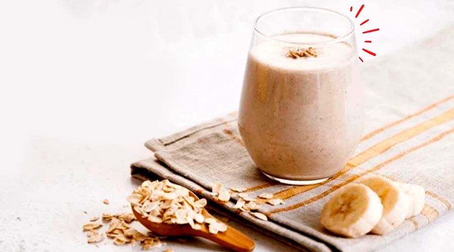 Aumenta tu masa muscular con este licuado lleno de proteína