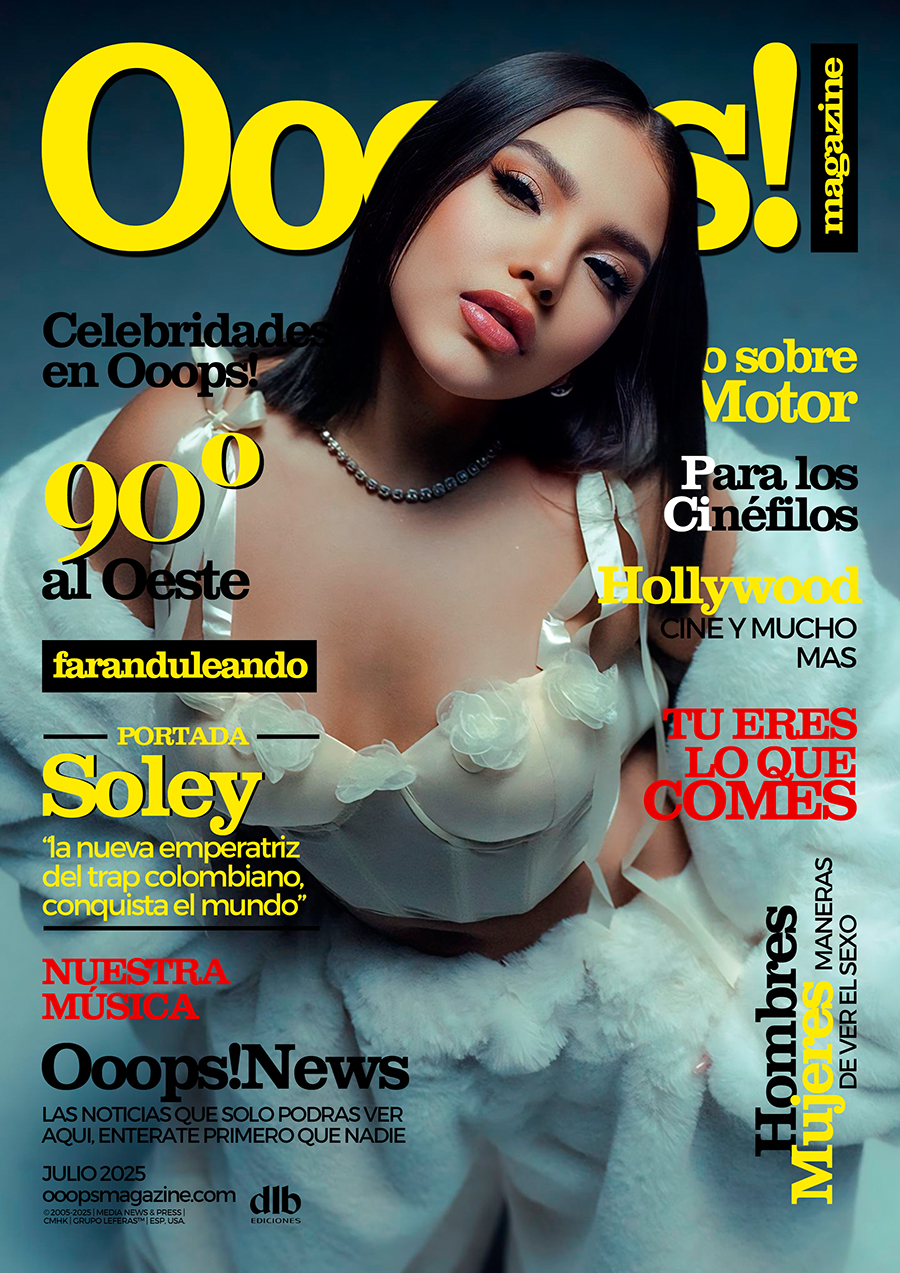 Soley cover Ooops! Magazine