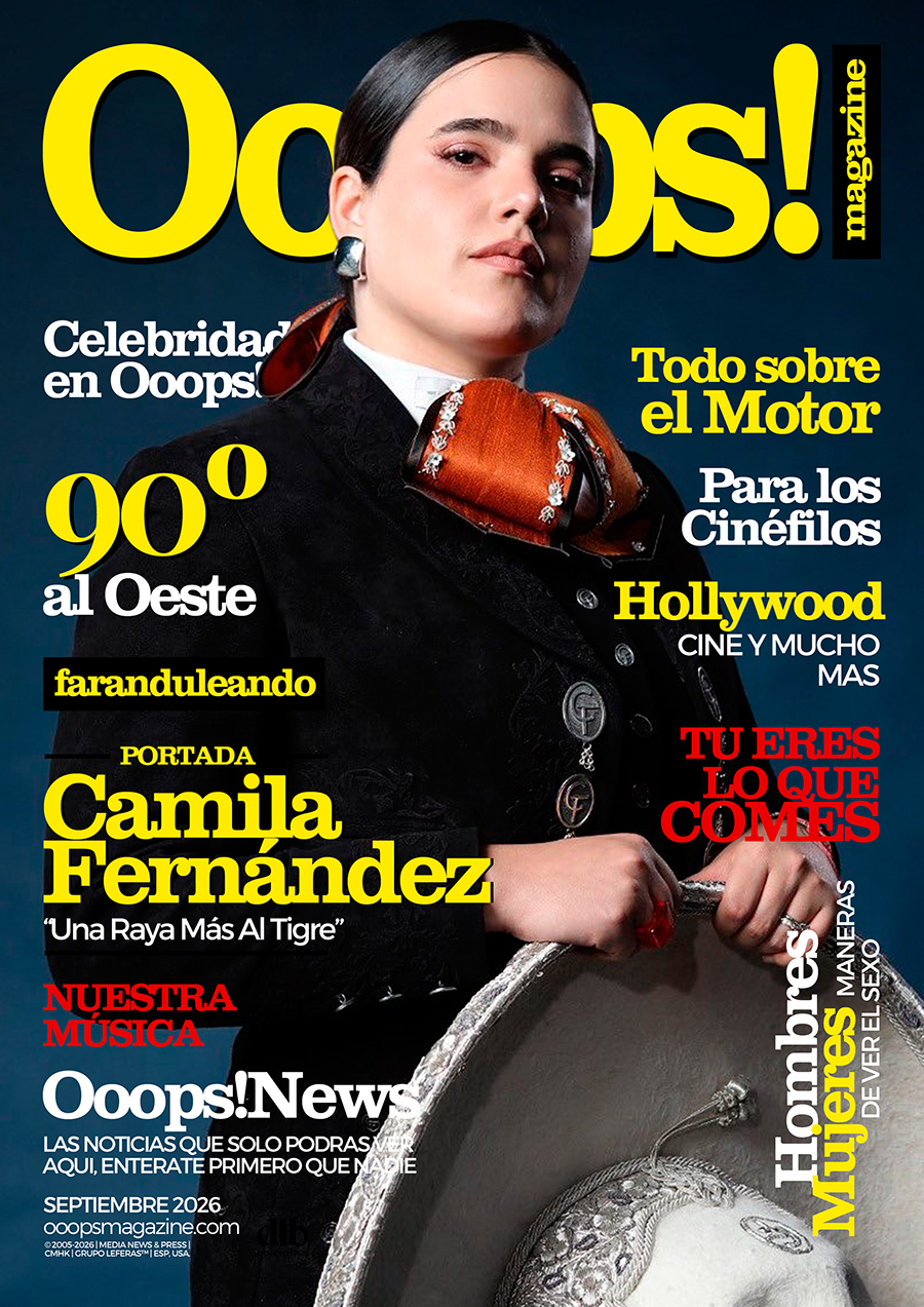 Camila Fernández cover Ooops! Magazine