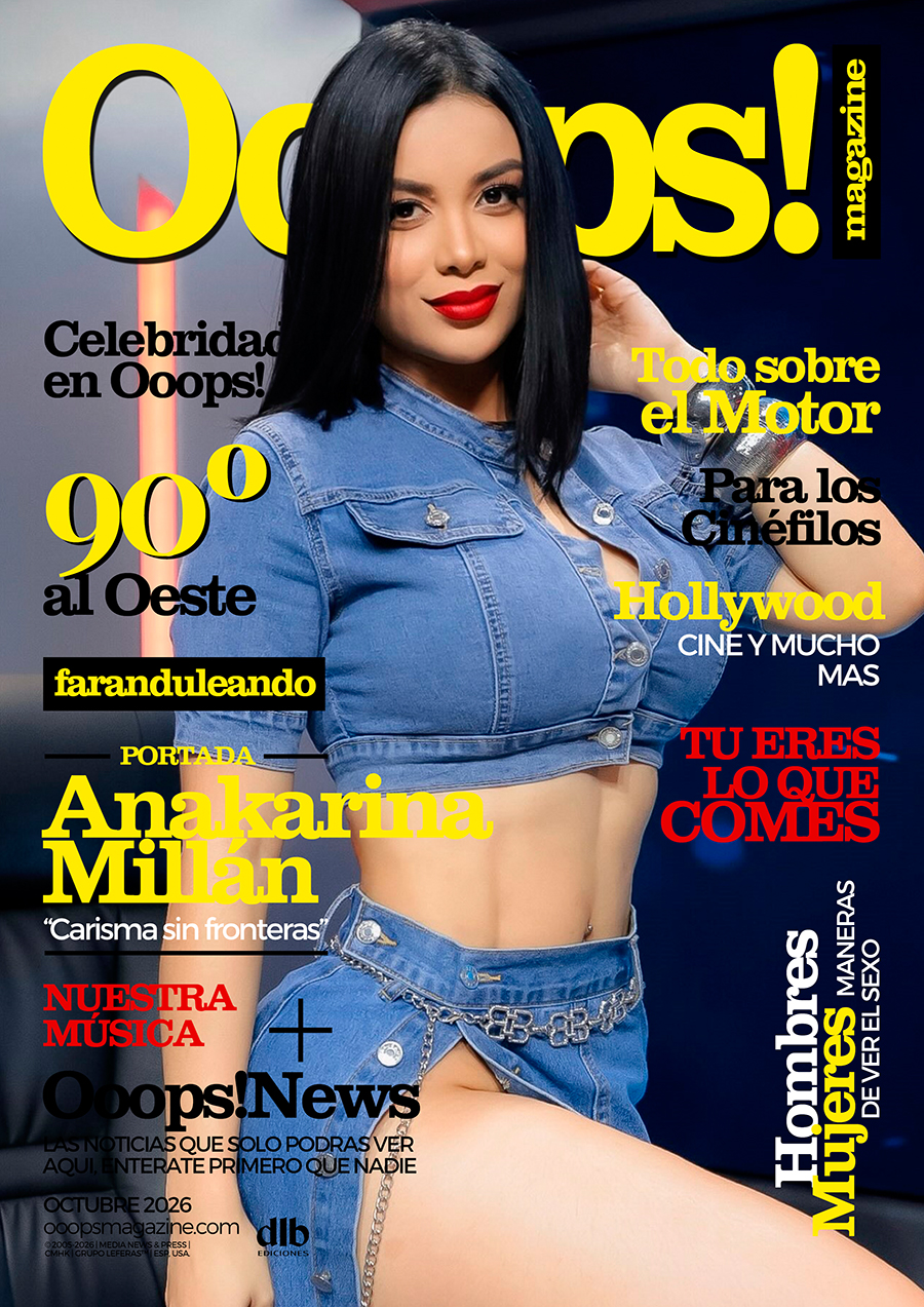 Anakarina Millán cover Ooops! Magazine