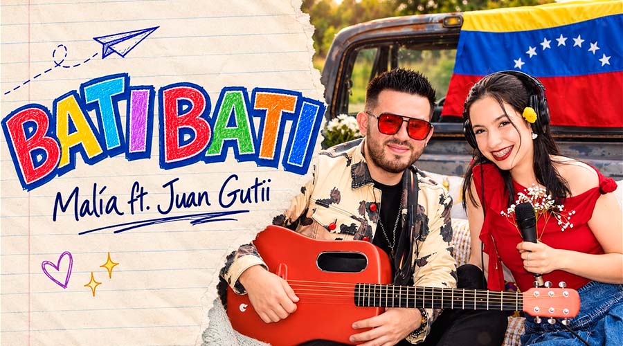 Malía convierte la nostalgia por Venezuela en “Bati Bati”